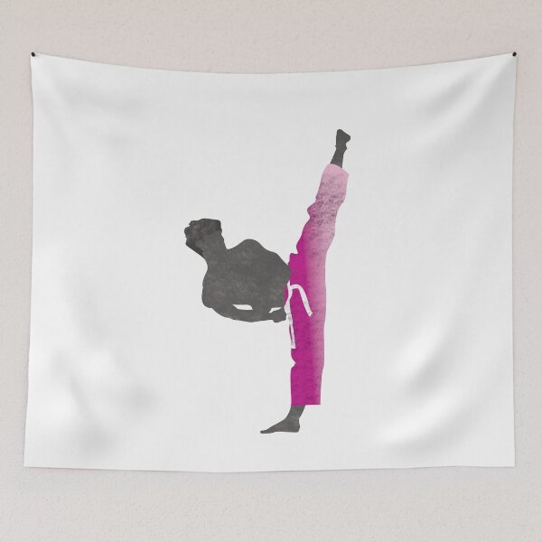 Item preview, Minimal Taekwondo Athlete [PINK] designed and sold by illcobalt.