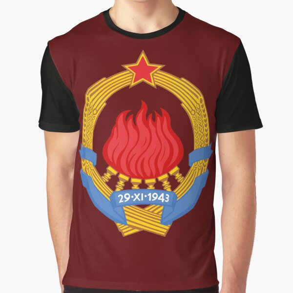 Coat of arms of Yugoslavia Graphic T-Shirt