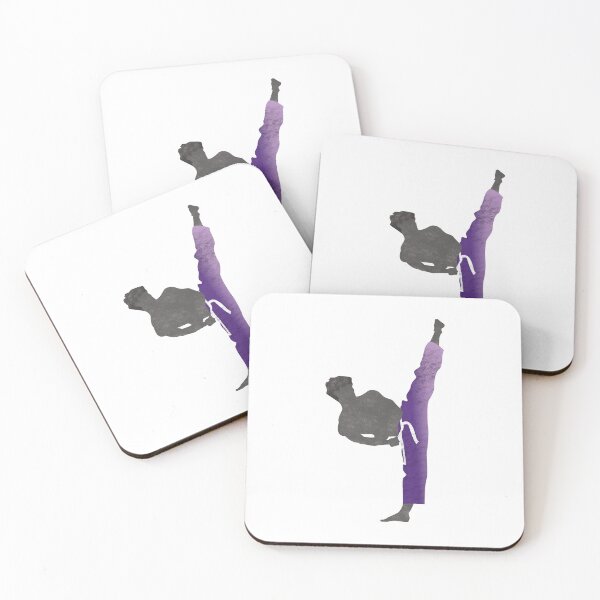 Item preview, Minimal Taekwondo Athlete [PURPLE] designed and sold by illcobalt.
