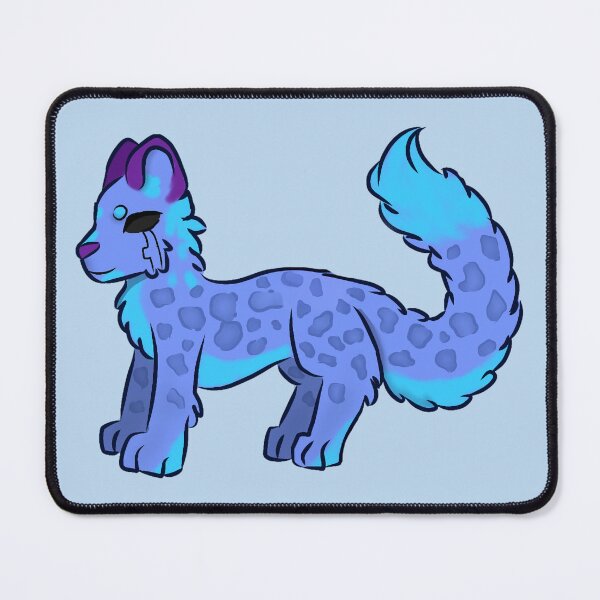 Item preview, Blue Leopard Spirit designed and sold by AriArenaCD.