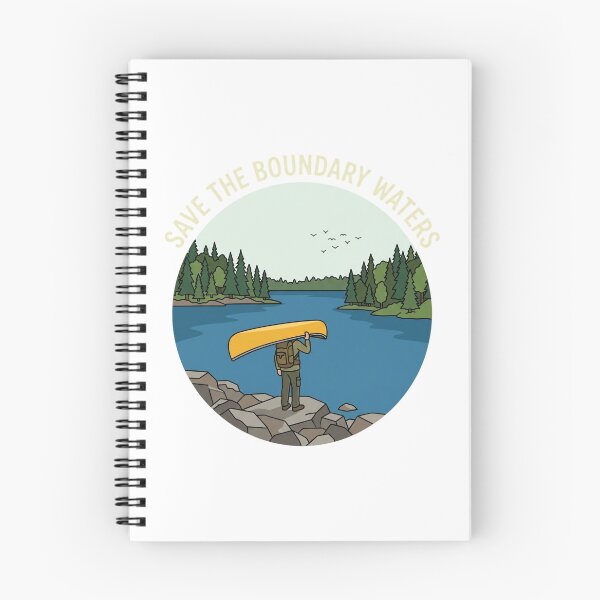 Item preview, Save The Boundary Waters Vintage Canoeing Camping Outdoor Adventure designed and sold by YOUNG DREAM STORE.