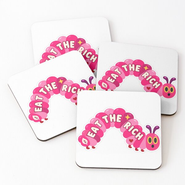 Item preview, Eat the rich vinyl bumper designed and sold by CHIL-AR.