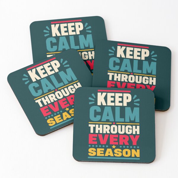 Item preview, Keep Calm Through Every Season designed and sold by rejowan-arts.