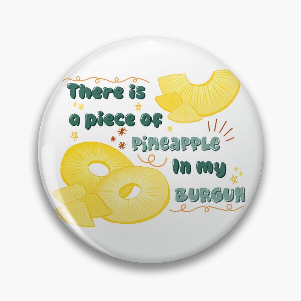 Item preview, Bang Chan Pineapple on my burger  designed and sold by The Tsundoku Chronicles .