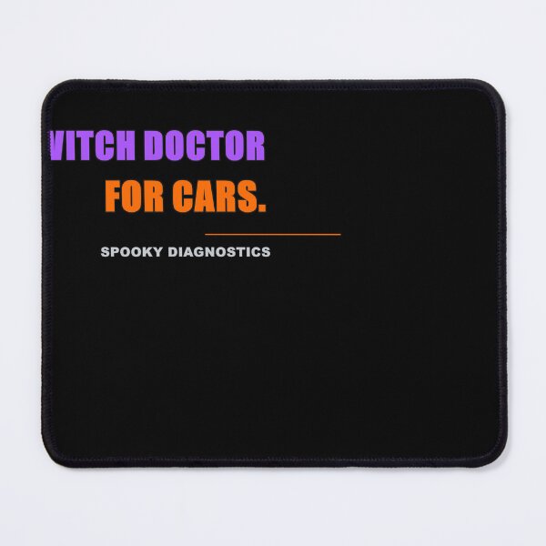 Item preview, Funny Car Witch Doctor Mechanic Halloween designed and sold by Lazarescu.