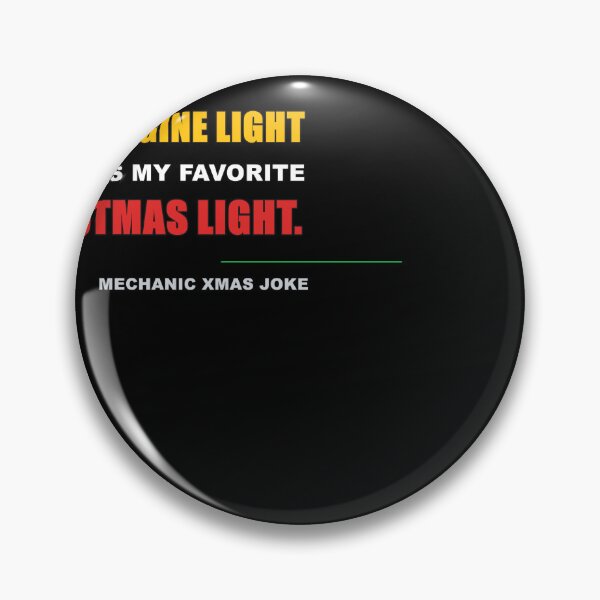 Item preview, Funny Check Engine Light Mechanic Christmas designed and sold by Lazarescu.