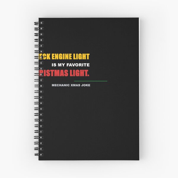 Item preview, Funny Check Engine Light Mechanic Christmas designed and sold by Lazarescu.