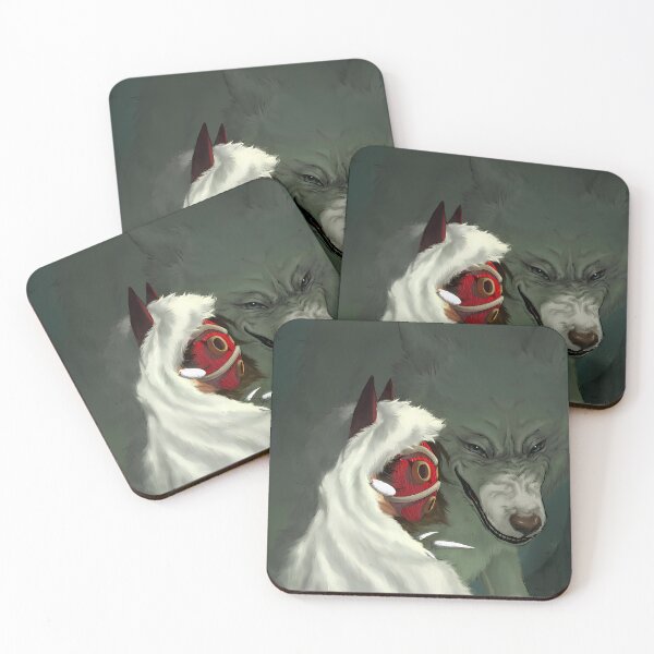 Item preview, scary art girl mask [[themomonokes]]  -%[ghiblis]%- wolf aways  designed and sold by Renrinakagi.