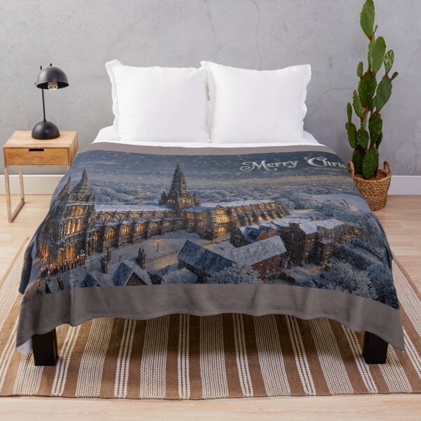 Item preview, Snowy Cathedral at Christmas designed and sold by Catchavista.