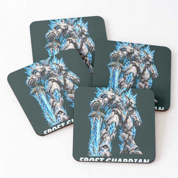 Item preview, Frost Guardian - Built Below Zero Ice Mech Knight designed and sold by slemfiskz.
