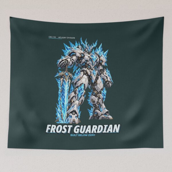 Item preview, Frost Guardian - Built Below Zero Ice Mech Knight designed and sold by slemfiskz.