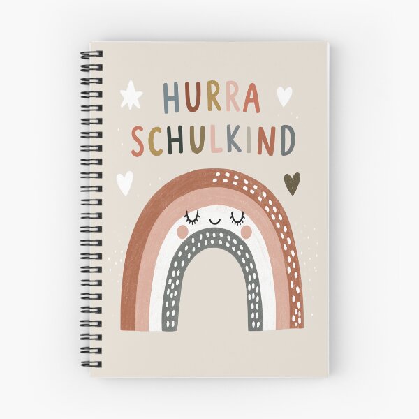 Item preview, Hurra Schulkind Rainbow – First Day of School designed and sold by Studio Remier.