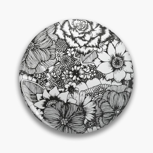 Aperçu de l'œuvre boule de fleurs créée et vendue par JodiBethDesigns.