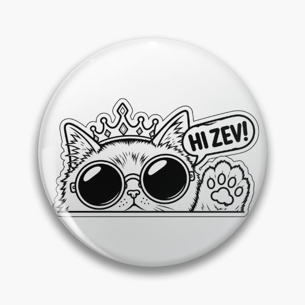 Item preview, Hi Zev Cat designed and sold by CHIL-AR.
