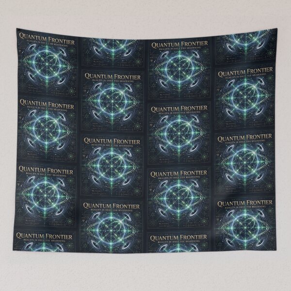 Item preview, Quantum Frontier - Quantum Physics & Sacred Geometry Art designed and sold by Dogandesighn.