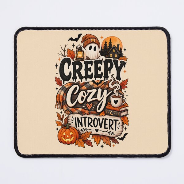 Item preview, Creepy Cozy Introvert Halloween Ghost designed and sold by MarselArt.