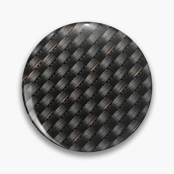 Item preview, Black Carbon Fiber Weave with Copper Accents – Luxury Technical Texture designed and sold by Kaleidoscope Print.