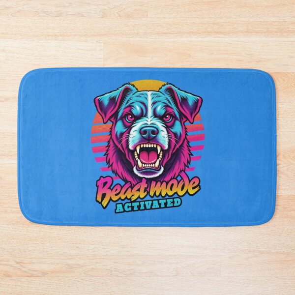 Item preview, Jack Russell Dog Beast Mode - Neon Cyberpunk Horror designed and sold by PixelsPaws.