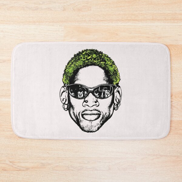 Item preview, Dennis-Rodman Green Hair Sunglasses Chicago Bulls Reflection Vintage designed and sold by CozyCubs-Art.