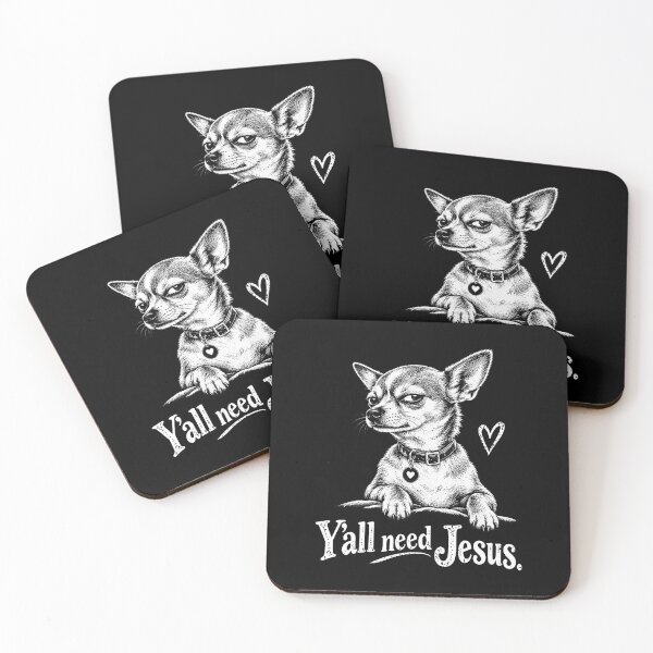 Item preview, Sassy Chihuahua Yall Need Jesus designed and sold by Pider-Vampire.
