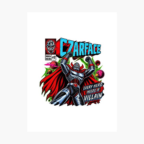 Item preview, Czarface Inspired Graphic Design with Bold Urban Style LIMITED EDITION designed and sold by Atif Hussain.