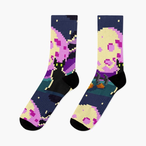 Item preview, Spooky Halloween Night – Cute Ghost Pixel Art designed and sold by suawu.