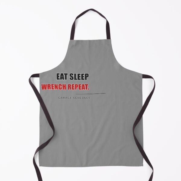 Item preview, Eat Sleep Wrench Repeat Mechanic Gift designed and sold by Lazarescu.