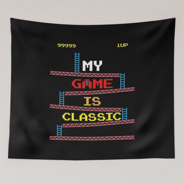 Item preview, My Game Is Classic Retro Arcade Gaming 8 Bit Pixel Art Gamer designed and sold by YOUNG DREAM STORE.