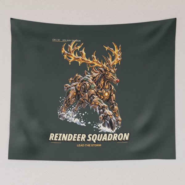 Item preview, Reindeer Squadron - Lead the Storm Robotic Reindeer designed and sold by slemfiskz.