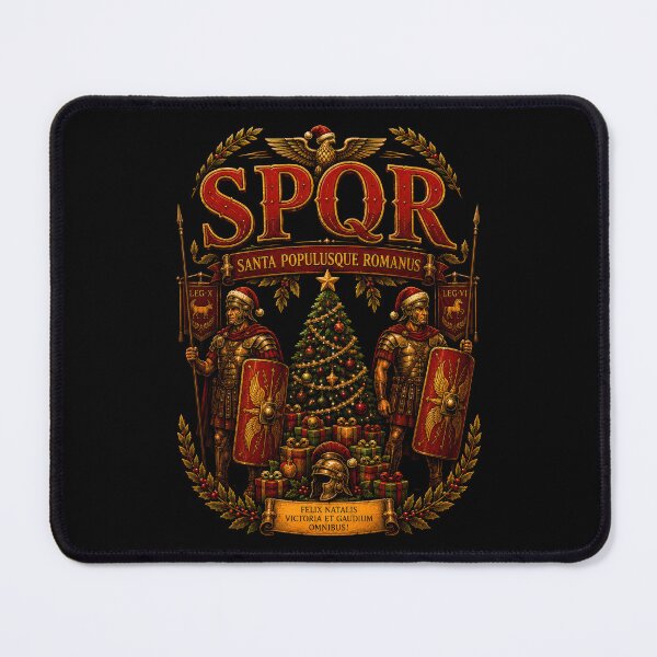 Item preview, SPQR Santa Populusque Romanus Christmas Legion designed and sold by Retr0Tshirts.