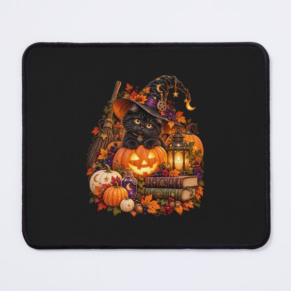 Item preview, Pumpkin Spice Kitten | Cozy Autumn Catcore & Halloween Cottagecore designed and sold by ChaseTees.