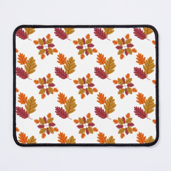 Item preview, Autumn Oak Leaves Hand Drawn Pattern designed and sold by DILMIK..