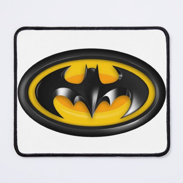 Item preview, Classic Batman Bat Emblem – Black and Yellow Superhero Symbol designed and sold by 4U---Store.