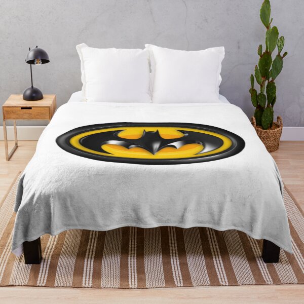 Item preview, Classic Batman Bat Emblem – Black and Yellow Superhero Symbol designed and sold by 4U---Store.