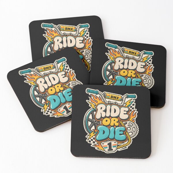 Item preview, Ride Or Die Vintage BMX Sticker Graphic designed and sold by Tong4130.