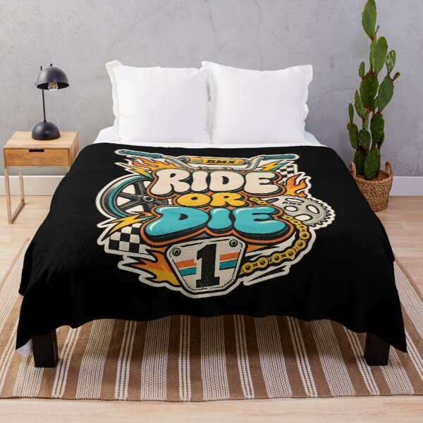 Item preview, Ride Or Die Vintage BMX Sticker Graphic designed and sold by Tong4130.