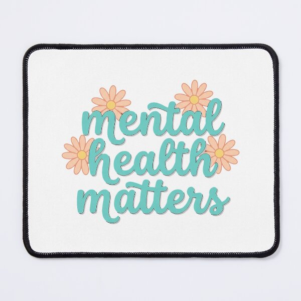 Item preview, Mental Health Matters Retro Floral Daisy Positive Mental Health Awareness designed and sold by YOUNG DREAM STORE.