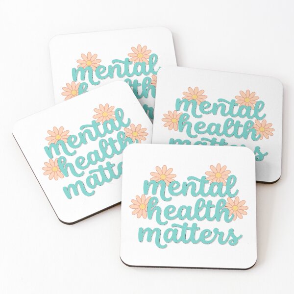 Item preview, Mental Health Matters Retro Floral Daisy Positive Mental Health Awareness designed and sold by YOUNG DREAM STORE.