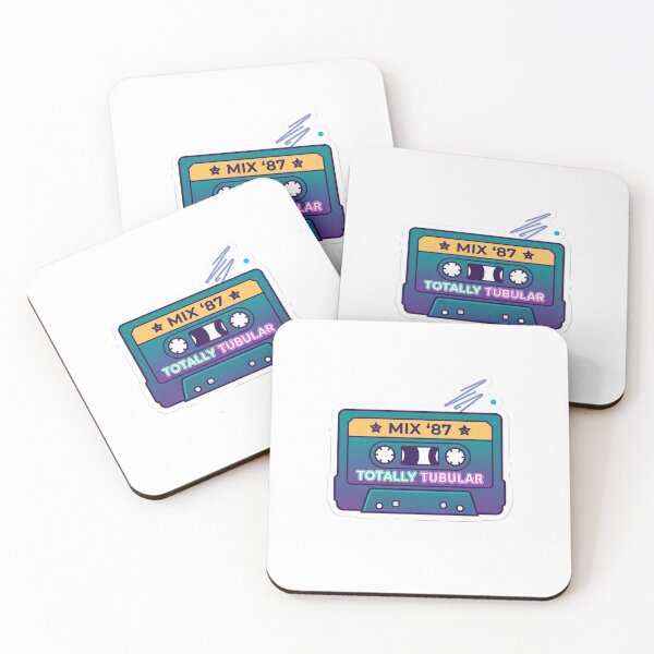 Item preview, Mix '87 Retro Cassette Tape - Totally Tubular 80s Nostalgia designed and sold by GeniusCorner.