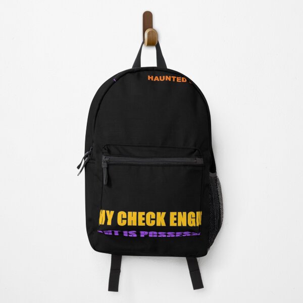 Item preview, Possessed Check Engine Light Halloween Mechanic designed and sold by Lazarescu.