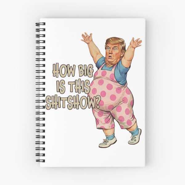 Item preview, ShitShow, Hang in there it gets worse, Donald Trump, dark humor, funnyfits70, Humor, Funny, retro, vintages, funny quotes, animal humor, designed and sold by FunnyFits70.