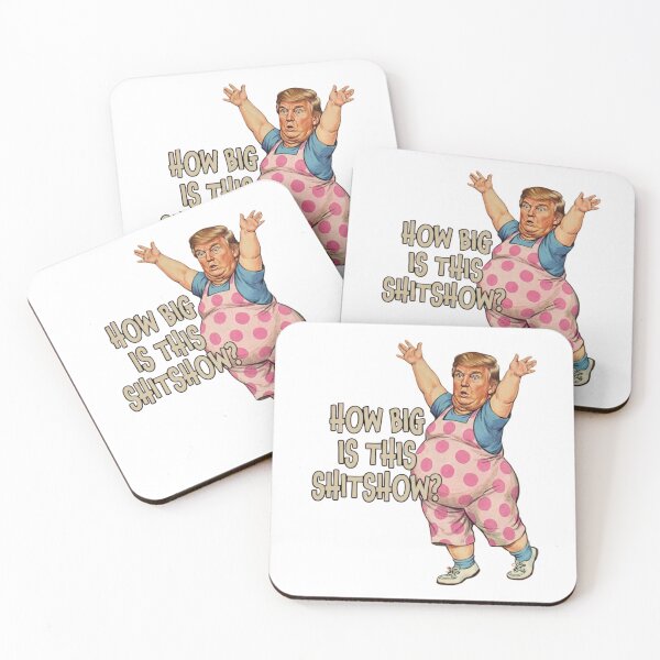 Item preview, ShitShow, Hang in there it gets worse, Donald Trump, dark humor, funnyfits70, Humor, Funny, retro, vintages, funny quotes, animal humor, designed and sold by FunnyFits70.
