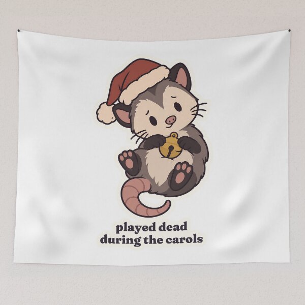 Item preview, Christmas Possum Played Dead During the Carols designed and sold by OuqCreations.