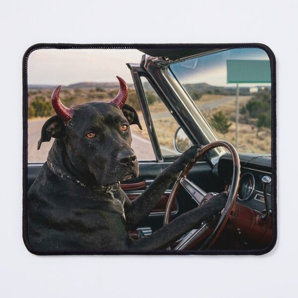 Item preview, Devil dog driving designed and sold by Stevercortinas.