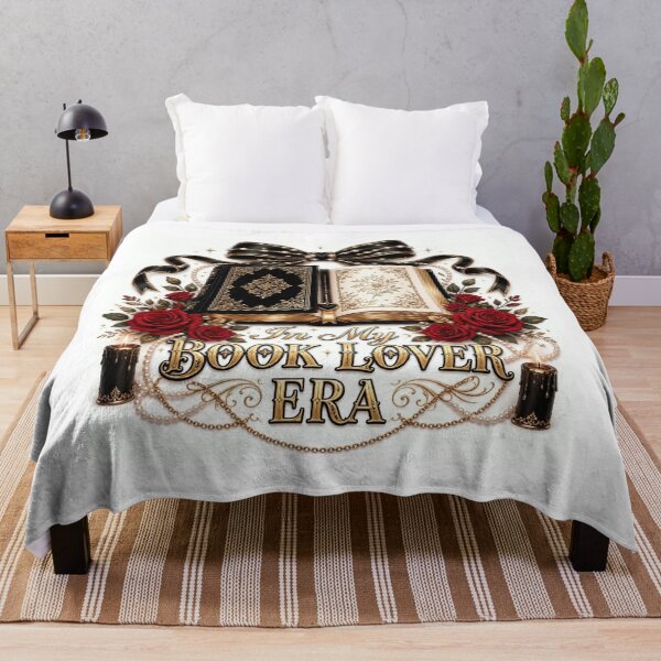 Item preview, In My Book Lover Era Black Bow Red Roses Luxury Old Money Bookish designed and sold by ChotipahArt.