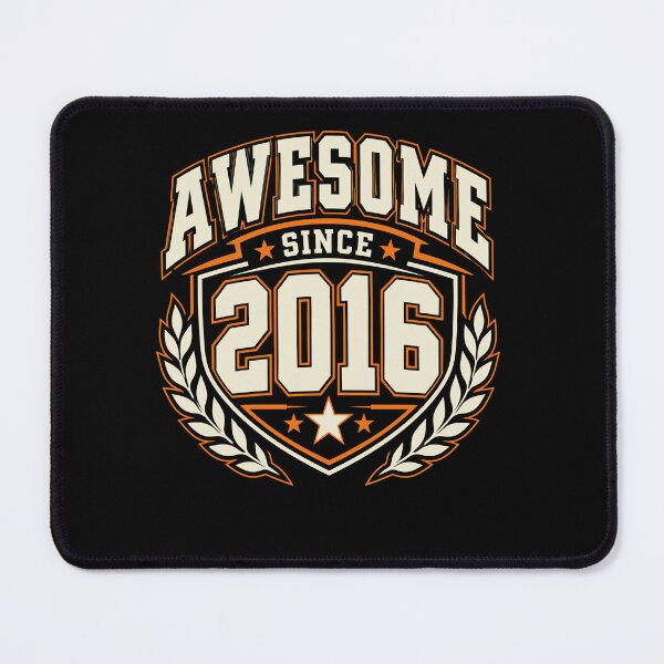 Item preview, Awesome Since 2016 Birthday Born Year Anniversary designed and sold by FolkGraphics.