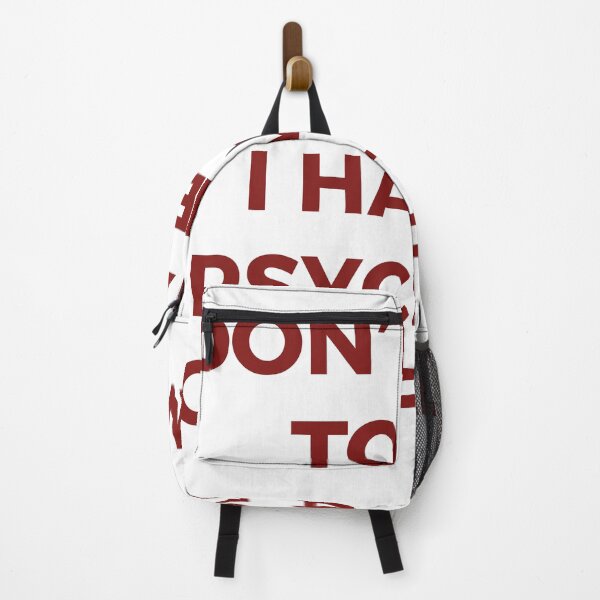 Item preview, Don't Talk To Me I Have A Psychotic Girlfriend Funny Boyfriend Humor Typography designed and sold by PIXeez⭐️⭐️⭐️⭐️⭐️.