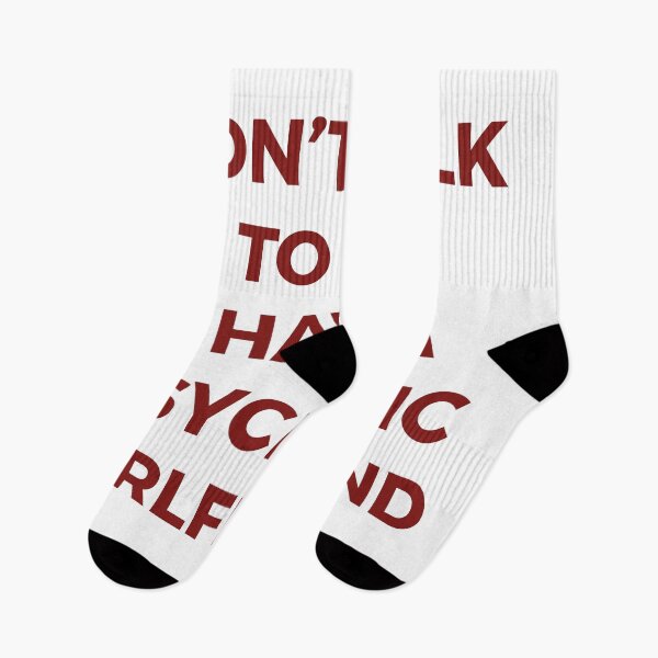 Item preview, Don't Talk To Me I Have A Psychotic Girlfriend Funny Boyfriend Humor Typography designed and sold by PIXeez⭐️⭐️⭐️⭐️⭐️.
