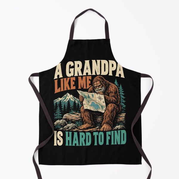 Item preview, A Grandpa Like Me Is Hard To Find Bigfoot Grandfather Outdoors Adventure designed and sold by FolkGraphics.