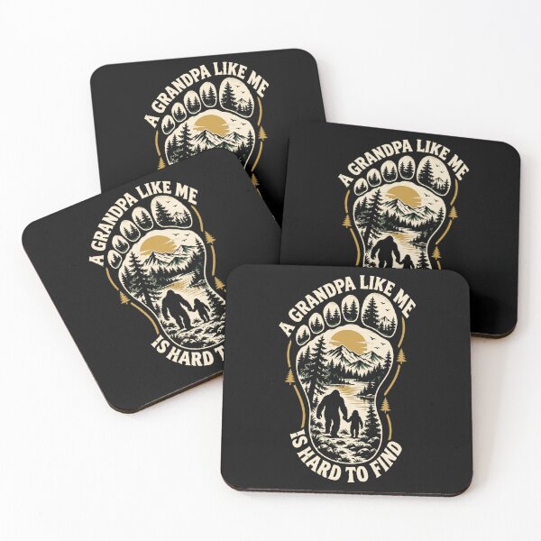 Item preview, A Grandpa Like Me Is Hard To Find Bigfoot Sasquatch Grandfather Outdoors Legend designed and sold by FolkGraphics.